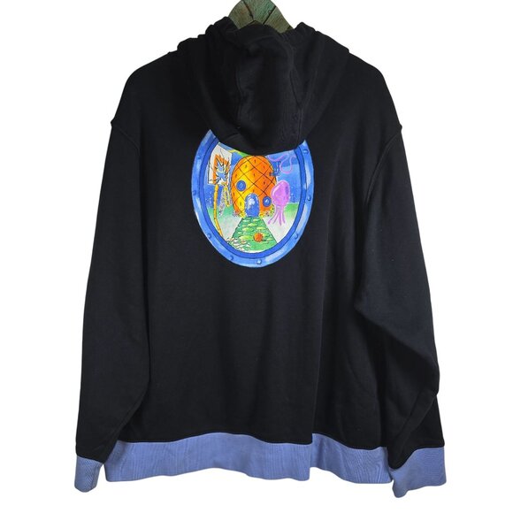 Nike X Kyrie Irving X SpongeBob SquarePants Pineapple House Hoodie Fleece 2XL - Picture 9 of 10